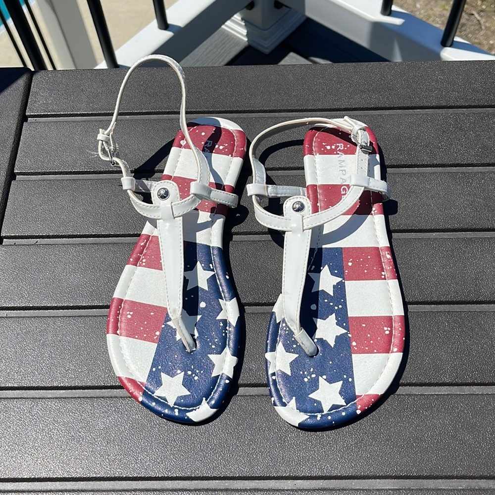 American Flag sandals! Show your American pride!